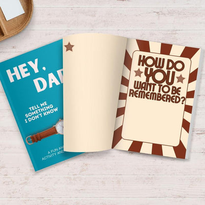 Hey, Dad! Tell Me Something I Don't Know: A Keepsake Journal Gift Book