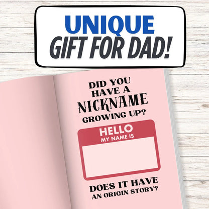 Hey, Dad! Tell Me Something I Don't Know: A Keepsake Journal Gift Book