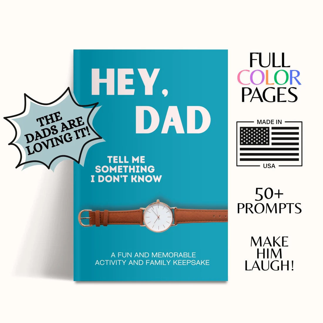 Hey, Dad! Tell Me Something I Don't Know: A Keepsake Journal Gift Book