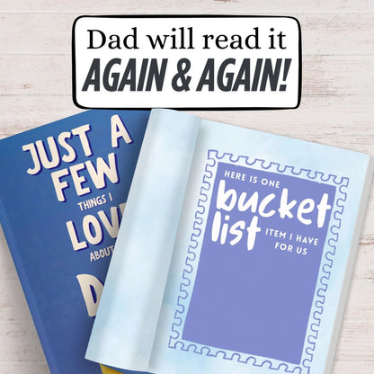 All The Things I Love About You, Dad: A Fill-In-The-Blank Gift Book