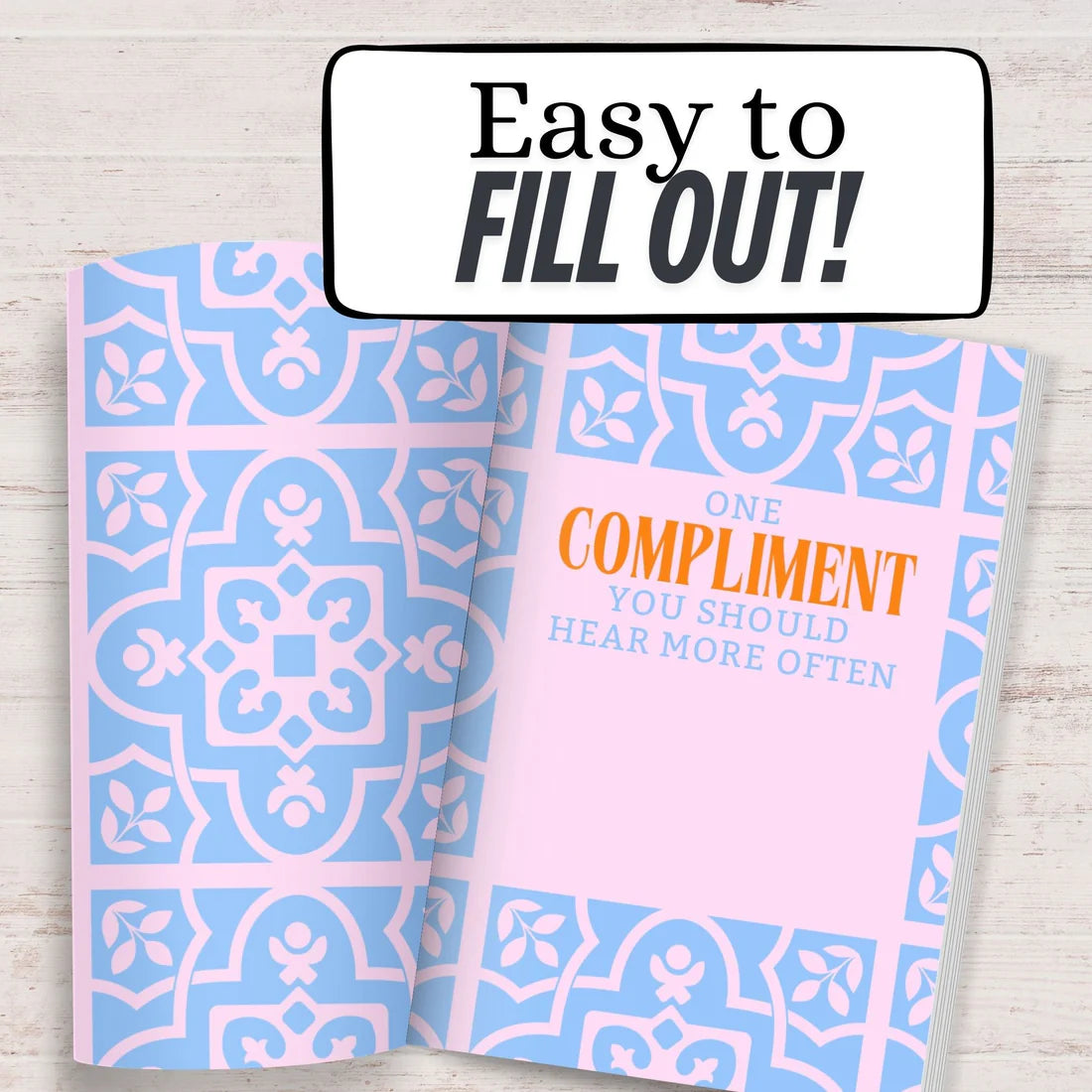Just a Few Things I Love About You Mom: Fill-In The Blank Book Gift