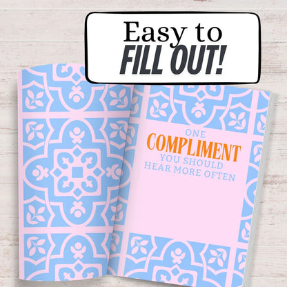 Just a Few Things I Love About You Mom: Fill-In The Blank Book Gift