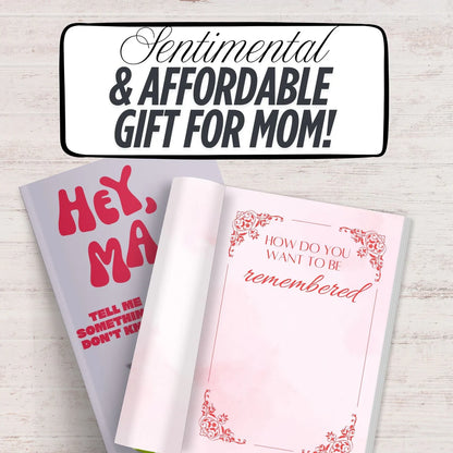 Hey, Mama! Tell Me Something I Don't Know Journal: A Keepsake Journal Gift Book