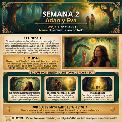 Viaje Bíblico: cuaderno de actividades para niños