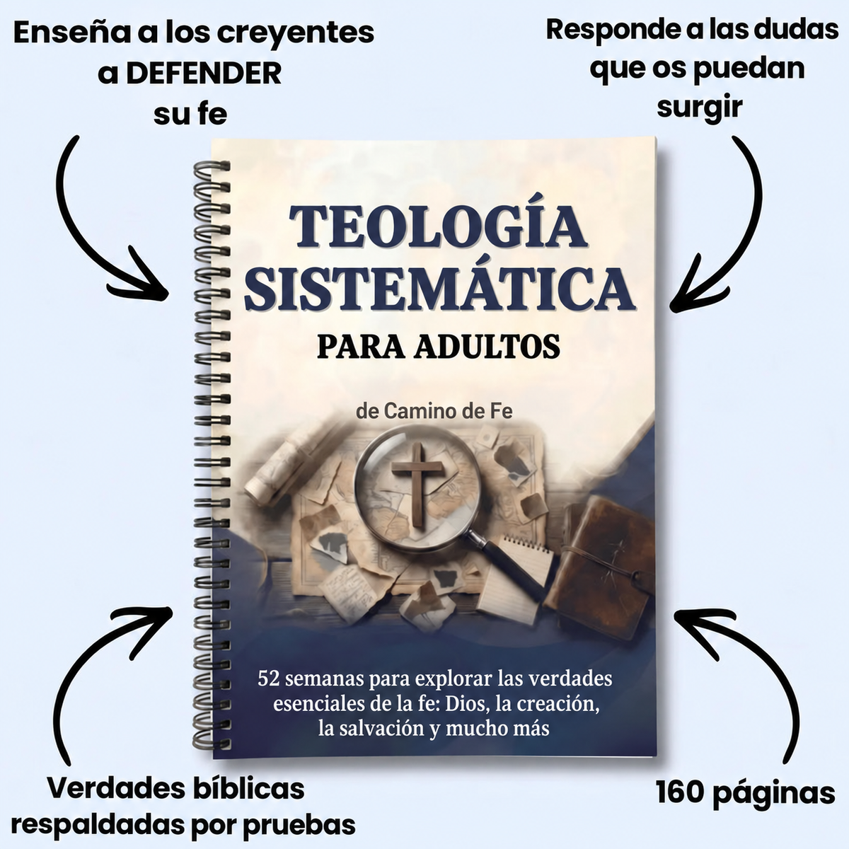 Teología sistemática: cuaderno de actividades de 52 semanas para adultos