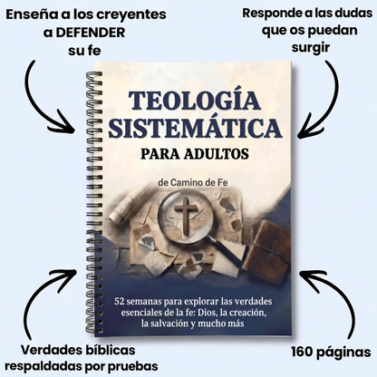 Teología sistemática: cuaderno de actividades de 52 semanas para adultos