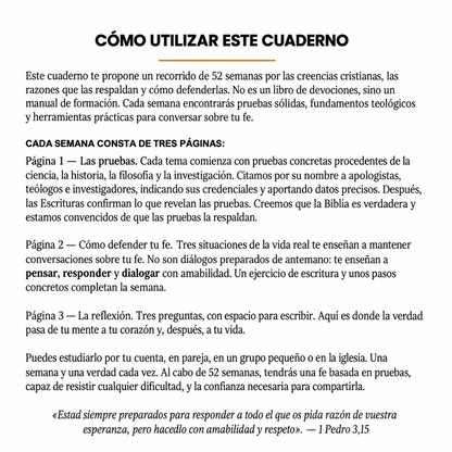 Teología sistemática: cuaderno de actividades de 52 semanas para adultos