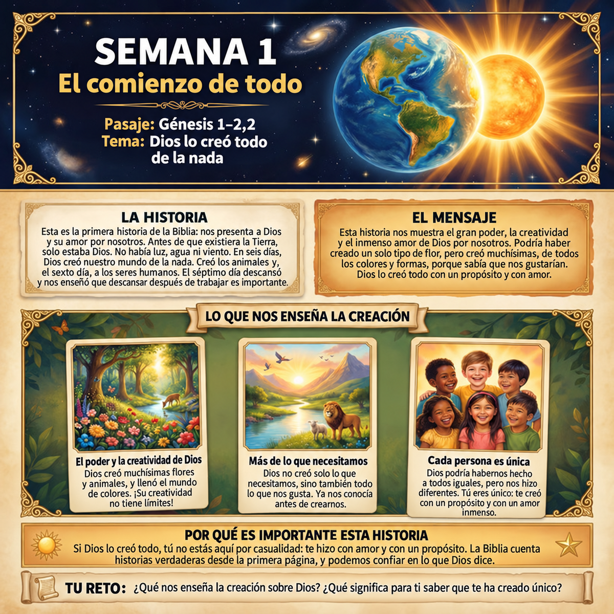 Viaje Bíblico: cuaderno de actividades para niños