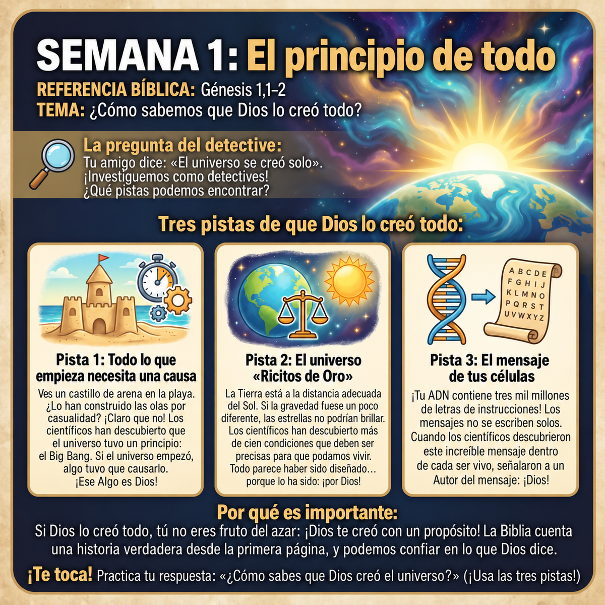 Teología sistemática: cuaderno de actividades de 52 semanas para niños
