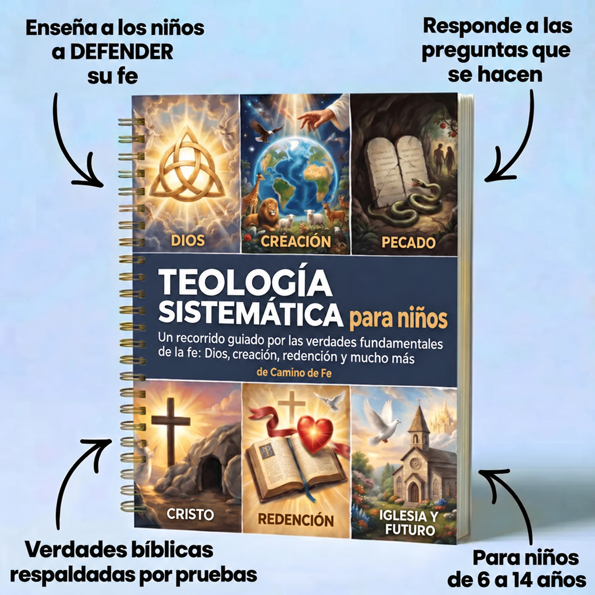 Teología sistemática: cuaderno de actividades de 52 semanas para niños